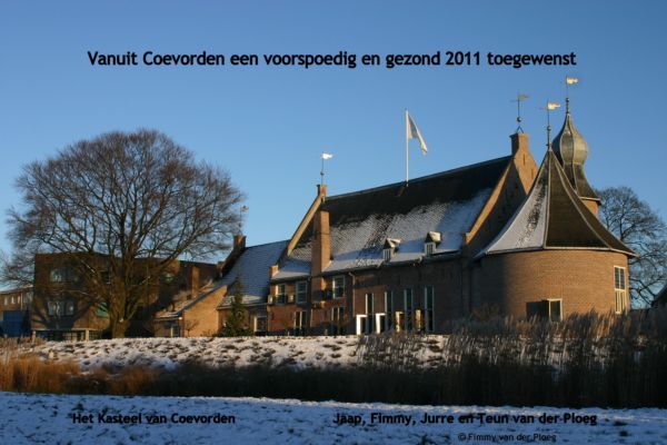 Een voorspoedig en gezond 2011 toegewenst